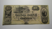 Load image into Gallery viewer, $10 18__ New Orleans Louisiana Obsolete Currency Bank Note Remainder Bill Canal!
