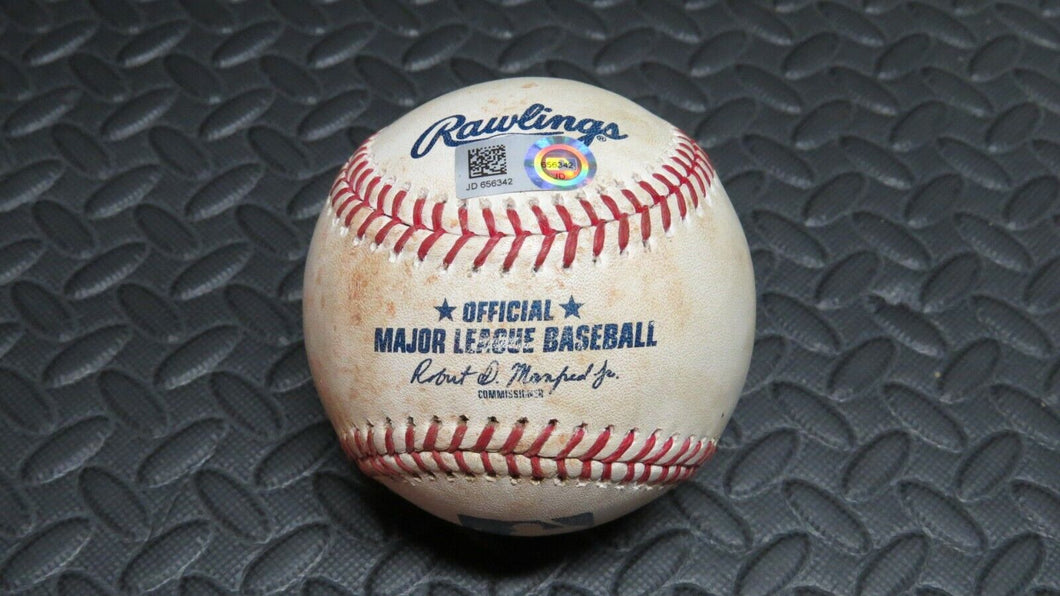2019 Erik Gonzalez Pittsburgh Pirates Game Used RBI MLB Baseball! Kevin Kramer