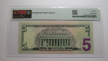 Load image into Gallery viewer, $5 2013 Near Solid Serial Number Federal Reserve Bank Note Bill UNC66 77777707