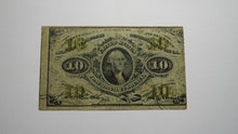 Load image into Gallery viewer, 1863 $.10 Second Issue Fractional Currency Obsolete Bank Note Bill! 2nd RARE!!
