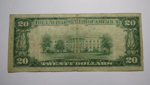 $20 1929 Cynthiana Kentucky KY National Currency Bank Note Bill Ch. #1900 FINE