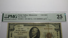 Load image into Gallery viewer, $10 1929 Twin Valley Minnesota MN National Currency Bank Note Bill #6401 VF25