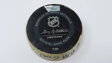 Load image into Gallery viewer, 2019-20 Markus Granlund Edmonton Oilers Game Used Goal Scored Puck -Russell Ast.