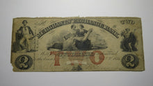 Load image into Gallery viewer, $2 1854 Washington D.C. Obsolete Currency Bank Note Bill! Anacostia Merchants