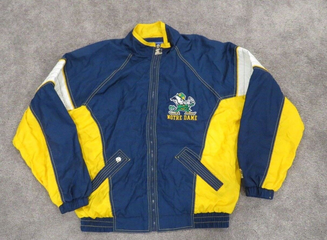 Lou Holtz Notre Dame Football Game Used Worn Starter Jacket! Personal Collection