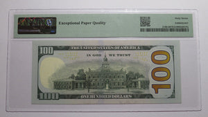 $100 2017 Fancy Serial Number Federal Reserve Currency Bank Note UNC67EPQ 633336