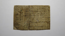 Load image into Gallery viewer, 1761 Five Shillings North Carolina NC Colonial Currency Note Bill! RARE Issue 5s