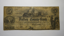 Load image into Gallery viewer, $5 1850 Gloversville New York NY Obsolete Currency Bank Note Bill! Fulton County