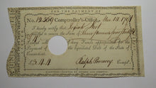 Load image into Gallery viewer, 1791 3 Pounds 4 Shilling Connecticut Comptrollers Colonial Currency Note Pomeroy