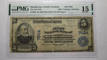 Load image into Gallery viewer, $5 1902 Henderson North Carolina NC National Currency Bank Note Bill Ch. #7564