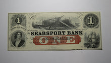 Load image into Gallery viewer, $1 18__ Searsport Maine ME Obsolete Currency Bank Note Remainder Bill UNC++