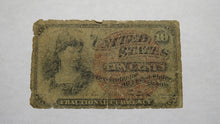 Load image into Gallery viewer, 1863 $.10 Fourth Issue Fractional Currency Obsolete Bank Note Bill! 4th RARE