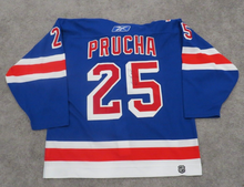 Load image into Gallery viewer, 2005-06 Petr Prucha New York Rangers &quot;Mark Messier Night&quot; Game Used Worn Jersey