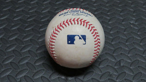2020 Paul Fry Baltimore Orioles Strikeout Game Used MLB Baseball! Willy Adames