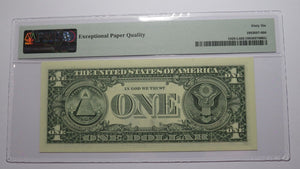 $1 2003 Fancy Radar Serial Number Federal Reserve Currency Note Bill #85555558