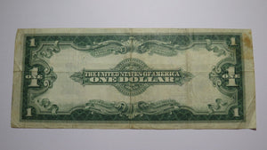 $1 1923 Silver Certificate Large Bank Note Bill Blue Seal One Dollar Very Fine