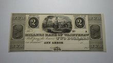 Load image into Gallery viewer, $2 18__ Ann Arbor Michigan MI Obsolete Currency Bank Note Bill! Miller&#39;s Bank