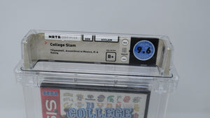 College Slam Basketball Sega Genesis Factory Sealed Video Game Wata Graded 9.6