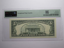 Load image into Gallery viewer, $5 1988 Radar Serial Number Federal Reserve Currency Bank Note Bill PMG UNC65EPQ