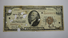Load image into Gallery viewer, $10 1929 New York City National Currency Note Federal Reserve Bank Note Bill