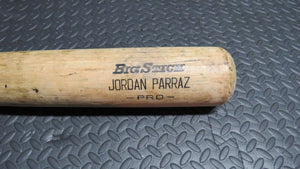 Jordan Parraz Game Used Rawlings Adirondack Pro MLB Baseball Bat