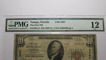 Load image into Gallery viewer, $10 1929 Tampa Bay Florida FL National Currency Bank Note Bill Ch. #3497 F12 PMG