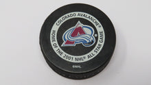 Load image into Gallery viewer, 2000-01 Colorado Avalanche Official Bettman Game Puck Not Used OneYear Style