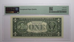 $1 1988 Near Solid Serial Number Federal Reserve Bank Note Bill UNC64 #22222242