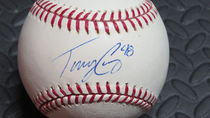 Tony Cruz St. Louis Cardinals Official MLB Signed Baseball Autographed Ball