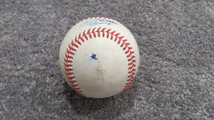 September 2, 2020 New York Mets Vs. Baltimore Orioles Game Used MLB Baseball NYM