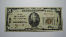 Load image into Gallery viewer, $20 1929 Fort Morgan Colorado CO National Currency Bank Note Bill Ch. #7004 FINE