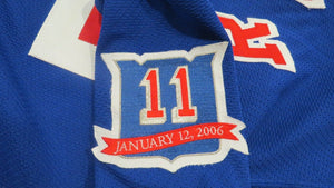 2005-06 Petr Prucha New York Rangers "Mark Messier Night" Game Used Worn Jersey