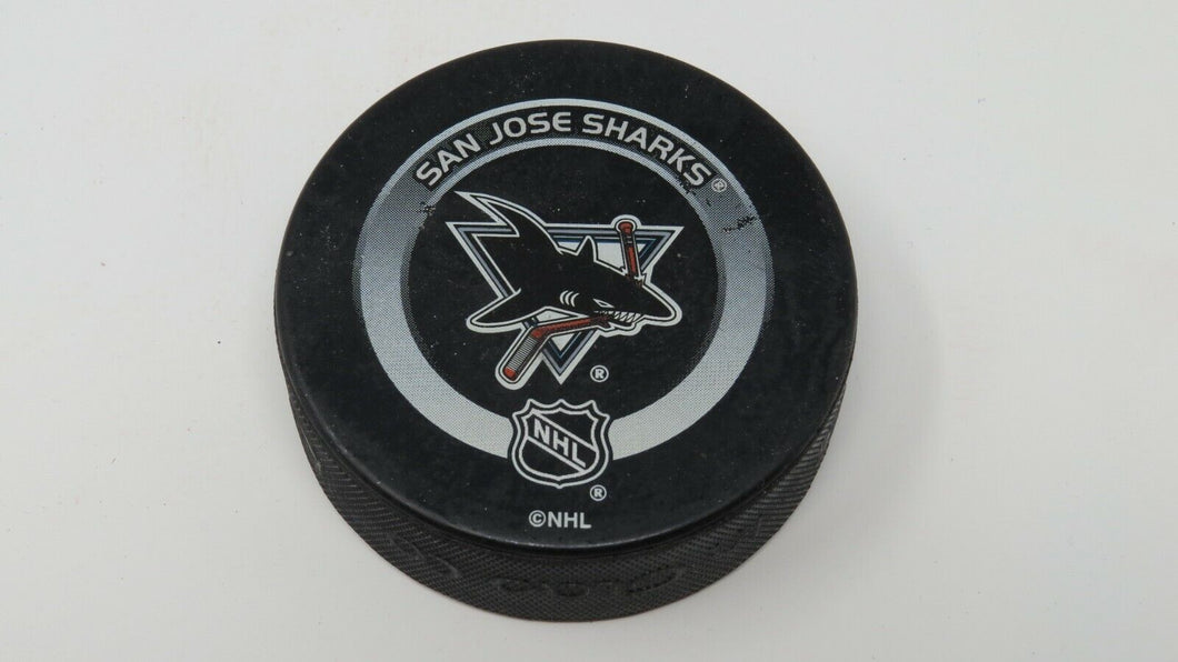 2002-04 San Jose Sharks Official Bettman Game Puck Not Used! Two Year NHL Style