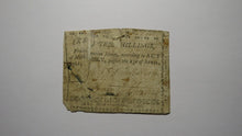 Load image into Gallery viewer, 1761 Ten Shillings North Carolina NC Colonial Currency Bank Note Bill! RARE 10s