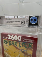 Load image into Gallery viewer, New Radar Lock Atari 2600 Sealed Video Game Wata Graded 8.5! A+ Seal! 1989