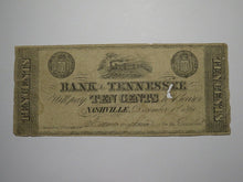 Load image into Gallery viewer, $.10 1861 Nashville Tennessee TN Obsolete Currency Bank Note Bill! Bank of TN