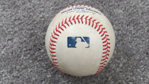 2020 Chance Sisco Baltimore Orioles Game Used Foul Baseball! Michael King Yanks