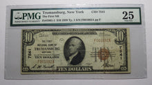 Load image into Gallery viewer, $10 1929 Trumansburg New York NY National Currency Bank Note Bill Ch #7541 VF25
