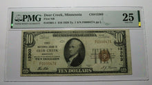 Load image into Gallery viewer, $10 1929 Deer Creek Minnesota MN National Currency Bank Note Bill Ch #13303 VF25