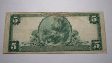 Load image into Gallery viewer, $5 1902 Canajoharie New York NY National Currency Bank Note Bill! Ch. #1257 VF