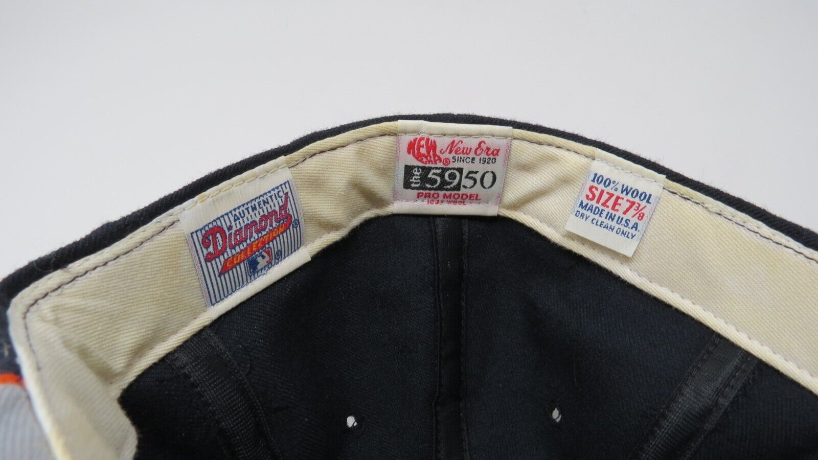 1994 Joe Boever Detroit Tigers Game Used Worn MLB Baseball Hat! RARE STYLE!