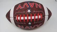 Load image into Gallery viewer, 2022 Team Issued Navy Midshipmen &quot;Sea to Stars&quot; NCAA College Football Game Ball