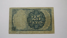 Load image into Gallery viewer, 1874 $.25 Fifth Issue Fractional Currency Obsolete Bank Note Bill 5th Very Good+