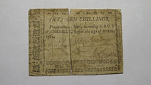 Load image into Gallery viewer, 1761 Ten Shillings North Carolina NC Colonial Currency Note Bill! 10s! RARE NOTE