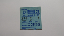 Load image into Gallery viewer, February 20, 1977 New York Rangers Vs. Detroit Red Wings NHL Hockey Ticket Stub