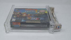 Donkey Kong Country 3: Dixie Kong's Double Trouble SNES Sealed Video Game WATA B