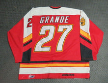 Load image into Gallery viewer, 1998-99 Duilio Grande Baie-Comeau Drakkar Game Used Worn QMJHL Hockey Jersey CHL