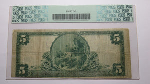 $5 1902 Bogota New Jersey NJ National Currency Bank Note Bill! #11543 FINE PCGS!