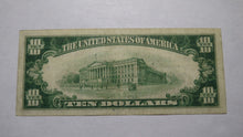 Load image into Gallery viewer, $10 1929 Greenwood Mississippi MS National Currency Bank Note Bill Ch. #7216 VF+