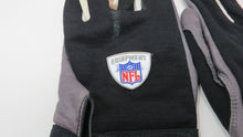 Load image into Gallery viewer, 2007 David Barrett New York Jets Game Used Worn NFL Football Gloves! Arkansas
